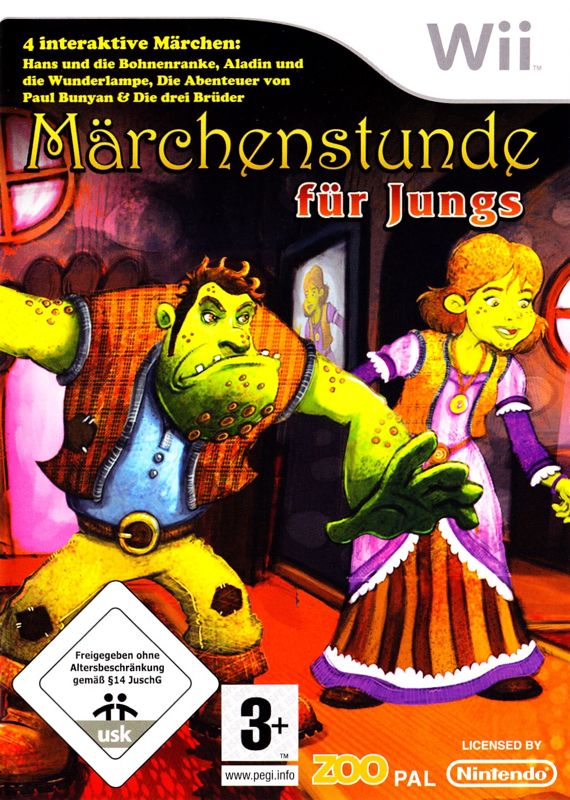 Story Hour Adventures box art for Wii
